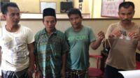 Asik Hisap Sabu,4 Orang di Ciduk Satuan Reskoba