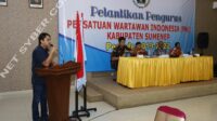 Pelantikan Pengurus Persatuan Wartawan Indonesia Priode 2019-2022