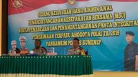 Pembacaan dan Penandatanganan Pakta Integritas Penerimaan Anggota Polri 2019