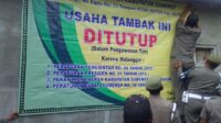 Di Segel” Tambak Udang Lakukan Reklamasi Pantai Hari ini Resmi Ditutup