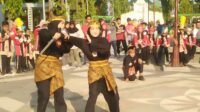 Pertunjukan Pencak Silat Bocah SDN 4 Ellak Laok, Penonton Dibuat Kagum