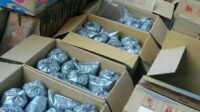 Polisi di Hebohkan Puluhan Kardus Bubuk Bahan Peledak