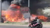 Gara-gara Bakar Sampah, Gudang Ronsokan Ludes Terbakar