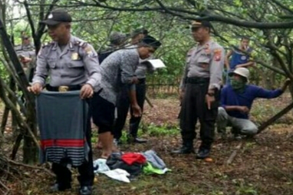 Warga di Gegerkar Oleh Penemuan Mayat Dikebun Jeruk