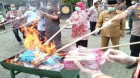 Hasil Kejahatan, Uang Sebesar 1 Miliar dan Narkoba di Musnakan