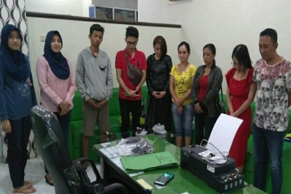 Dalam Razia Gabungan Tim Amankan 7 Orang Positif Konsumsi Narkoba