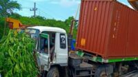 Truk Kontener Oleng, Kecelakaan Beruntun di Tol Waru Kembali Terjadi
