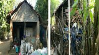 Miris Tak Ada Tempat Mengadu, Nenek Sebatang Kara Asal Desa Gunggung Hidup Dirumah Reot