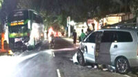 Kecelakaan Maut: Bus Pariwisata Sumenep VS Mobil Inova, Satu Orang Tewas