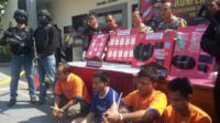 Satgas Narkoba Bangkalan Berhasil Amankan Sabu Seberat 1,4 Kg dan 4 Tersangka Jaringan Dari Berbagai Daerah
