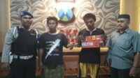 Polisi Ringkus 2 Pemuda Asal Lenteng Lantaran Bawa Sabu