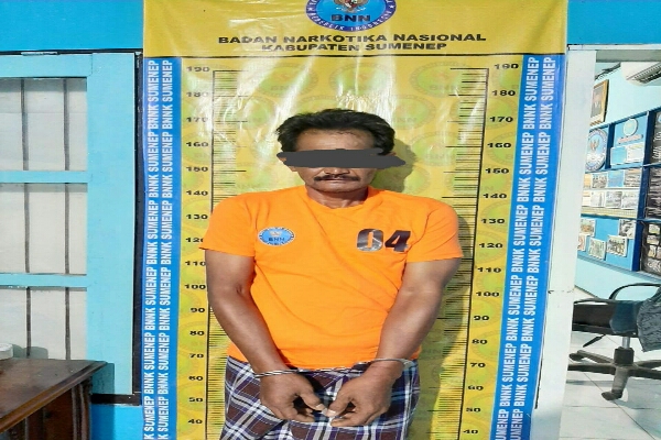 BNNK Sumenep Berhasil Ungkap Jaringan Narkoba 20,06 gram di Desa Juruan Laok Batu Putih