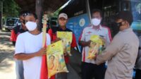 Demi Sukseskan PPKM, Polres Sumenep Beri Bantuan Beras Kepada Masyarakat Terdampak