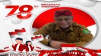 KADIS DISPORAPAR SUMENEP UCAPAKAN SELAMAT DIRGAHAYU YANG KE-78
