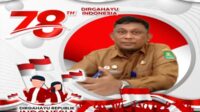 KEPALA DINAS DLH SUMENEP UCAPKAN SELAMAT DIGAHAYU YANG KE-78