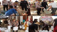 Akibat Kemarau Panjang, Polres Sumenep Bagun 20 Sumur Bor