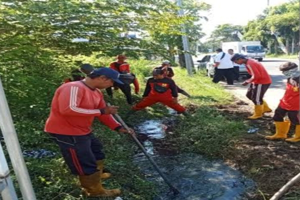 Pasca Banjir, PUTR Sumenep Terus Lakukan Normalisasi Sungai