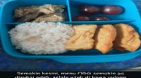 Seperti Menu Nasi Kucing, Siswa di Buluto Gak Mau Makan